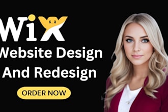 build and review wix website design and redesign SEO landing page or wix velo