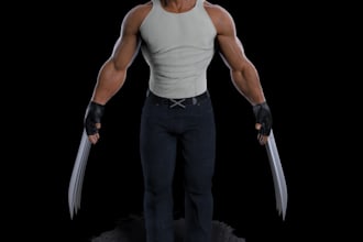 cinematic 3d character, creatures, robot, scifi, texture, rigging, 3d animation