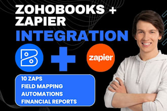 integrate zohobooks to wave dext quickbooks xero freshbooks capsule using zapier