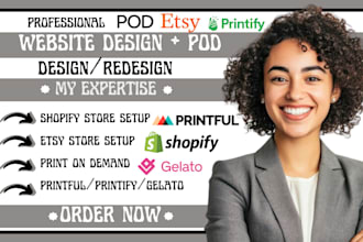 etsy shopify print on demand shopify pod etsy digital product shopify printful