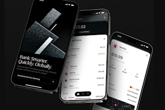 custom android ios fintech neobank mobile  payment loans stock crypto wallet app