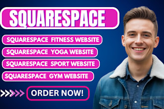 build squarespace fitness website redesign squarespace sport gym trainer website