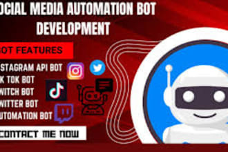 build a social media automation bot for content scheduling