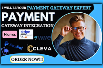 create and integrate verified shopify payment gateway wise paypal stripe klarna