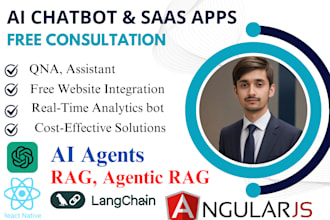develop ai website, ai saas, ai chatbot, ai software, ai agent, rag, chatgpt