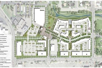 draw site plan, site grading, road design alignment, real estate plan