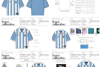 create tech packs for menswear, streetwear, activewear, hoodie, tshirts