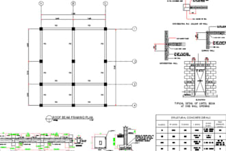 draft city permit blueprints, mep, framing plans, foundation, structural drawing