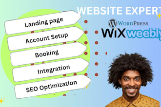 design and redesign weebly, wordpress wix and weebly SEO