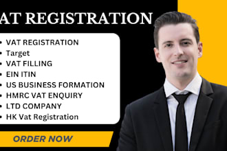 do company, vat oss registration, for UK, germany, ireland, italy, and austria