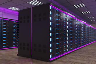 do 3d ai facility, data center, data server center, server room, control room