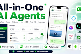 create ai agent for sales, whatsapp, and chatbot automation