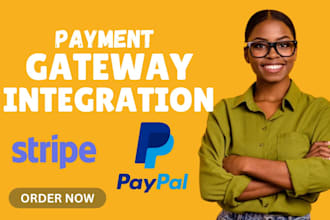 payment gateway integration paypal stripe for woocommerce shopify wordpress