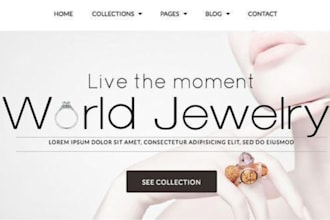 jewelry shopify store luxury fashion jewelry custom hiphop dropshipping store