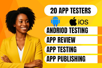 provide 12 testers or 20 testers for google play console closed testing