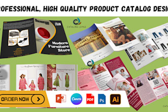design product catalog, catalogue brochures, magazine sell sheet lookbook design