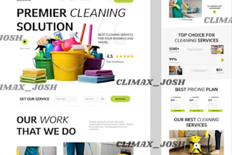 build cleaning service website house office car cleaning booking koala website
