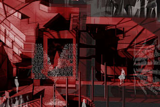 make stylized architectural graphics for your design