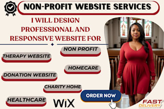 design and redesign professional non profit healthcare homecare charity website