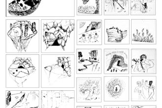 do sketches and storyboarding for you