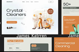 build house office car cleaning service website, booking koala business website
