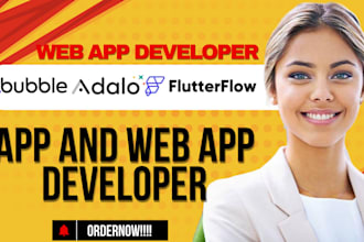 bubble io developer bubble io mvp marketplace adalo flutterflow developer