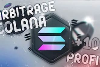 develop solana bot, solana arbitrage bot, solana trade bot, solana volume bot