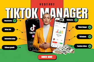 tiktok monetization, faceless content tiktok ads growth expert organic followers