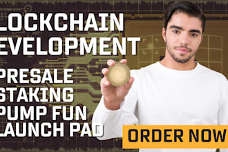 solana blockchain ethereum smart contract ico ido website crypto staking app