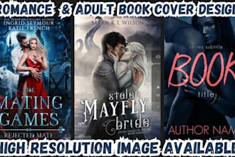 design stunning romance book cover, romance, book cover design, kindle cover