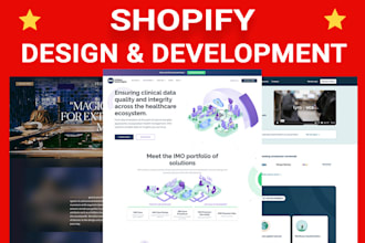 design, redesign profitable shopify dropshipping store, shopify website, pod