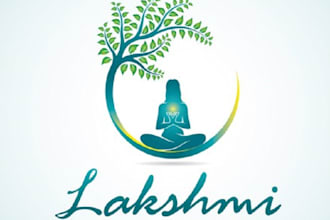 design amazing new yoga and wellness project logo