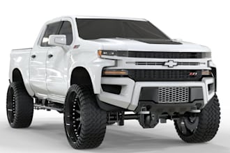 do offroad truck,logo  gta v car,rendering body kits simulation for game,animate