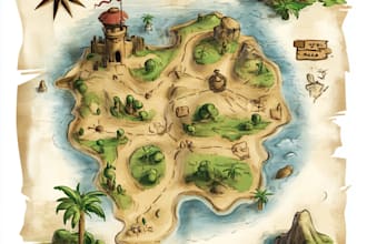 make a fantasy map for your dnd