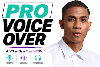 record american male democratic political voiceover