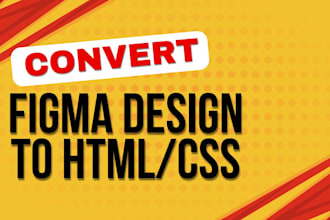 convert figma to html and  css