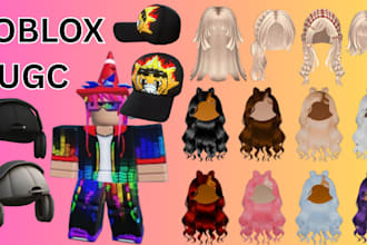 make custom roblox ugc roblox accessories roblox hair ugc model layered clothing