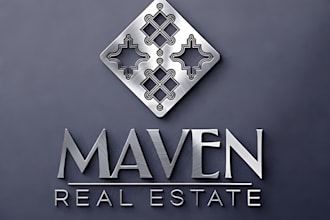 do appealing real estate, property, realty, home logo in very short time