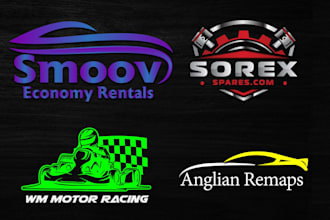 do luxury auto detailing, carwash, automotive, trucking and car logo design