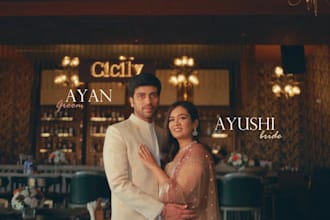 do cinematic wedding video editor