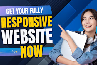 develop a responsive static website with free github pages hosting
