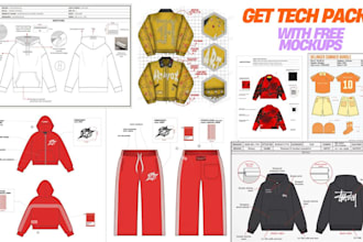 do jackets, sports jersey hoodie mockup tech packs, apparel designer, tracksuits
