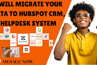 migrate your data to hubspot crm from zendesk intercom or any helpdesk system