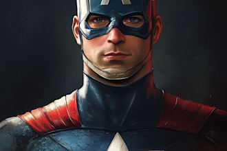 do comic book art, comic book illustrations