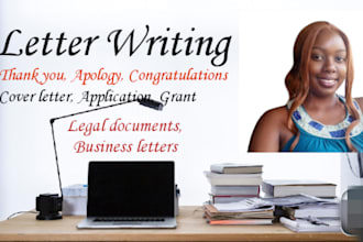 write appreciation, thank you, apology and congratulations letters