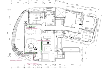 2d layout plan design and 3d modeling