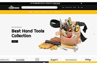 build hardware tools kit shopify store garden tools store hand tool website