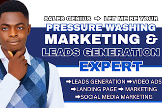 pressure washing leads power washing leads facebook ads cleaning google ad video
