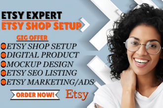 etsy shop, etsy digital product, etsy listing, etsy shop setup, digital products