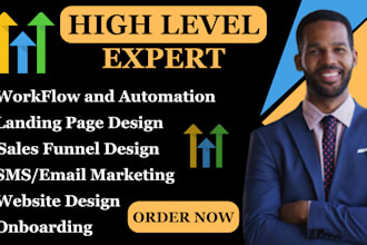 build high converting ghl sales funnel, ghl email marketing, ghl automation